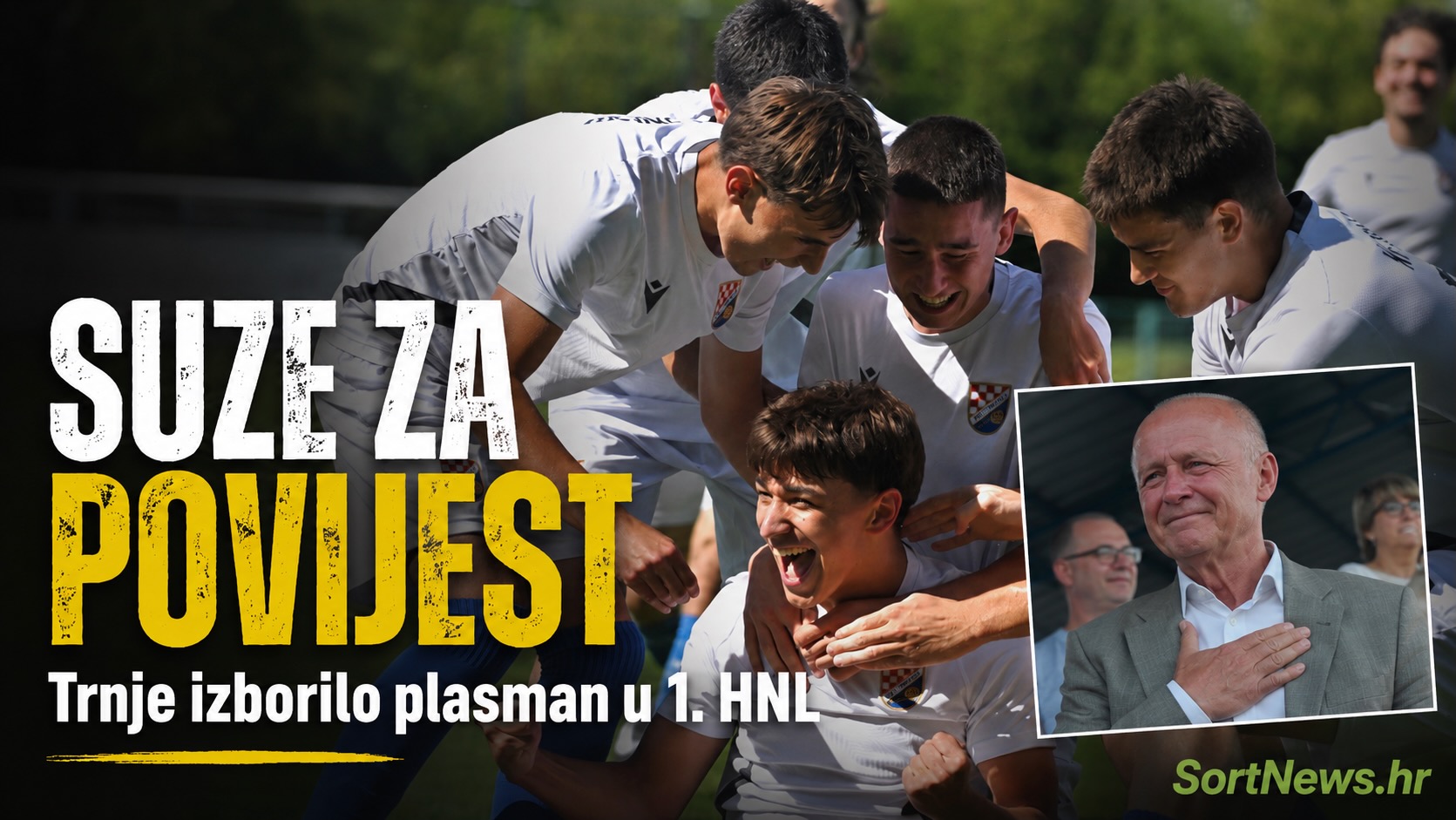 Trnje ispisalo povijest kluba. Juniori slavili protiv Cibalije 2:1, kadeti 2:0 – Trnje od jeseni u 1. HNL