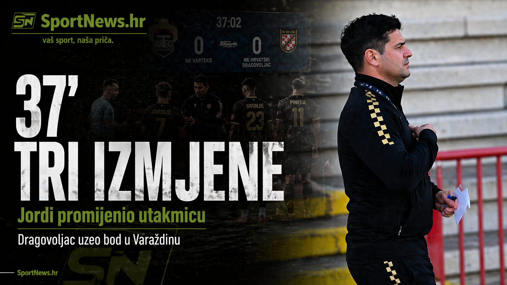 Osma utakmica bez poraza i sedam bodova u tri kola – Dragovoljac pod vodstvom Jordija izlazi iz zone i mijenja mentalitet momčadi